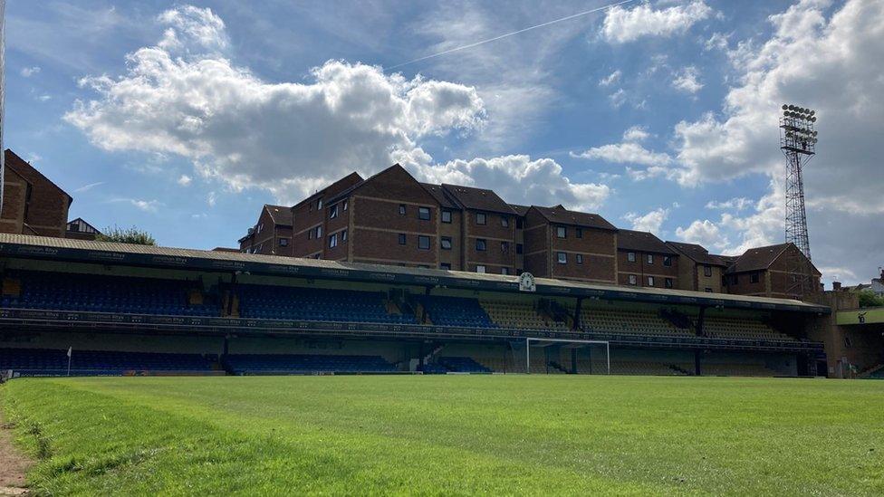 Southend United's Roots Hall stadium