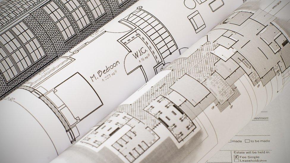 example of blueprints for planning applications