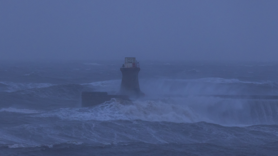 South Shields Lighthouse without its dome