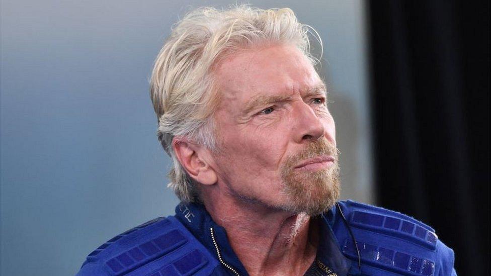 British billionaire Richard Branson