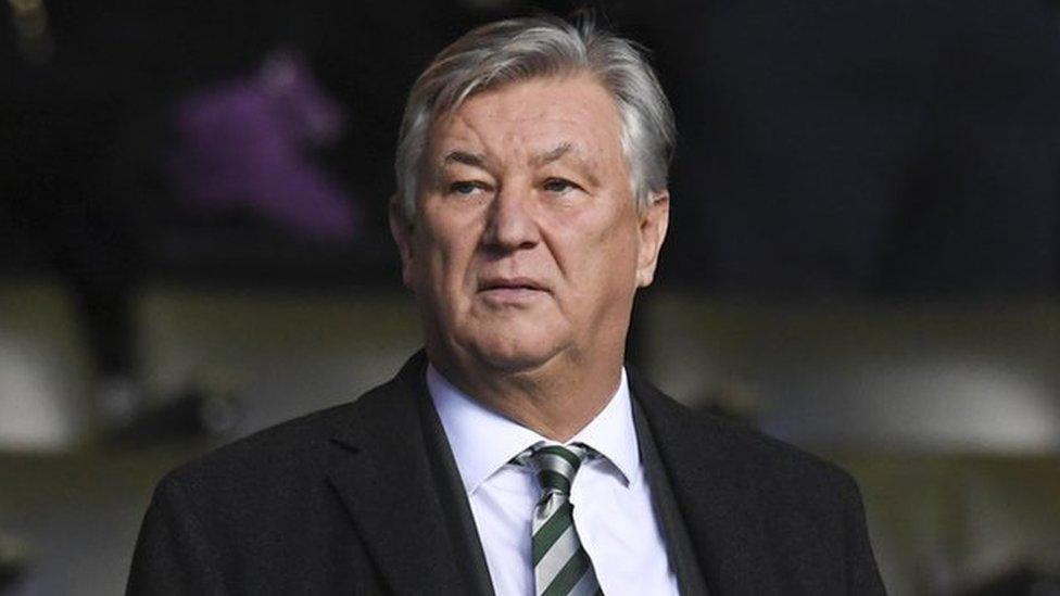 Celtic chief executive Peter Lawwell