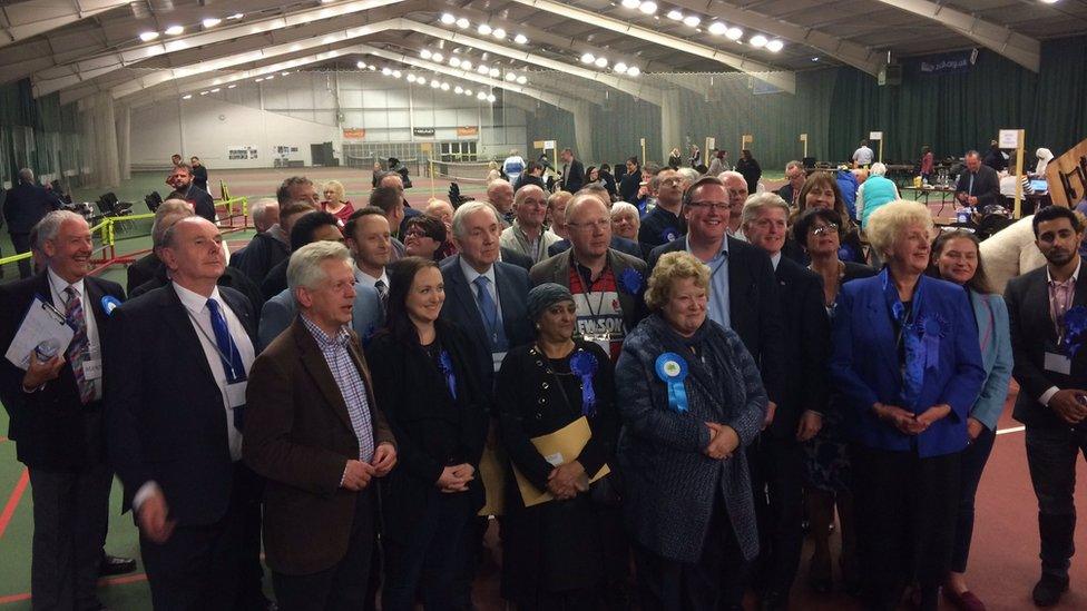 Gloucestershire County Council elections 2017, Gloucester count