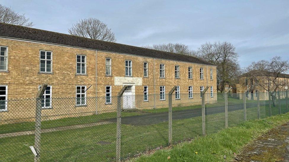 The buildings of RAF Scampton