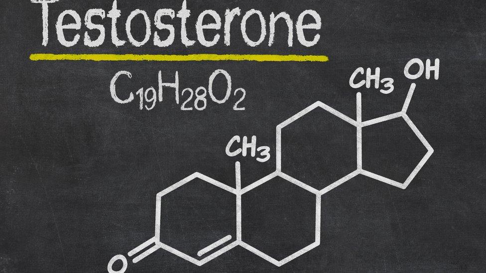 chemical structure of testosterone