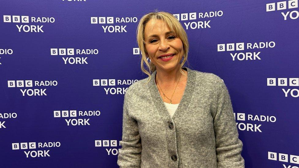 Sarah Collins at BBC Radio York