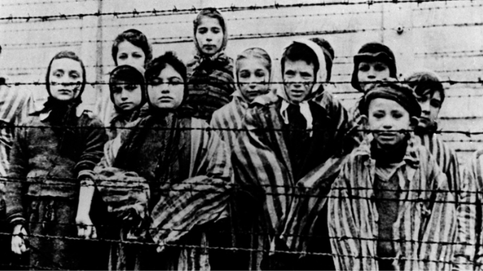 children in Auschwitz