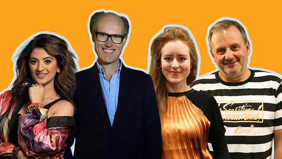 Haprz Kaur, Will Gompertz, Hannah Peel and Mark Radcliffe