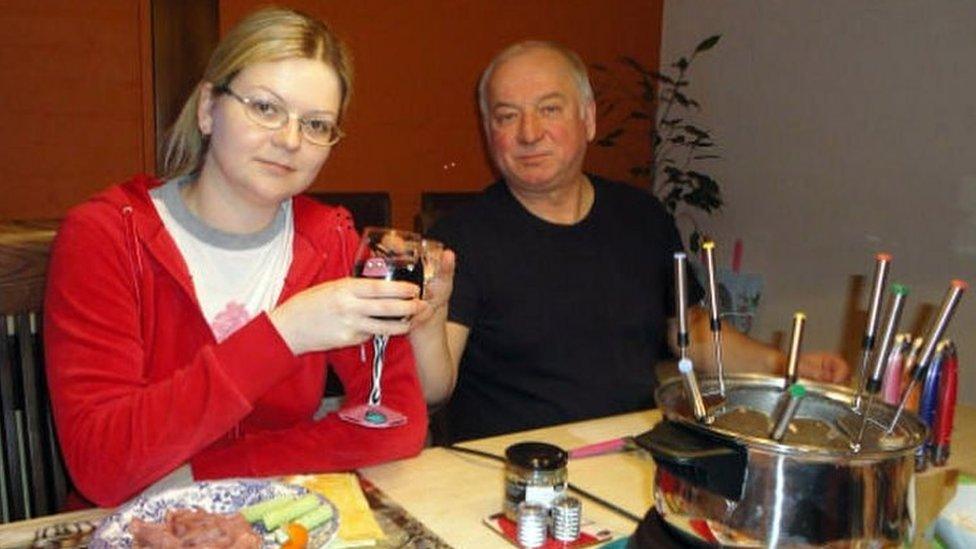 Yulia Skripal and Sergei Skripal