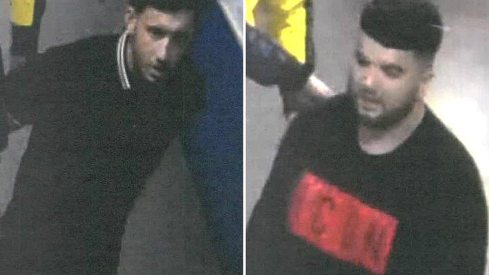 CCTV images at Drake concert