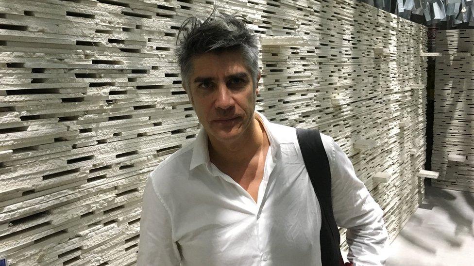 Curator Alejandro Aravena