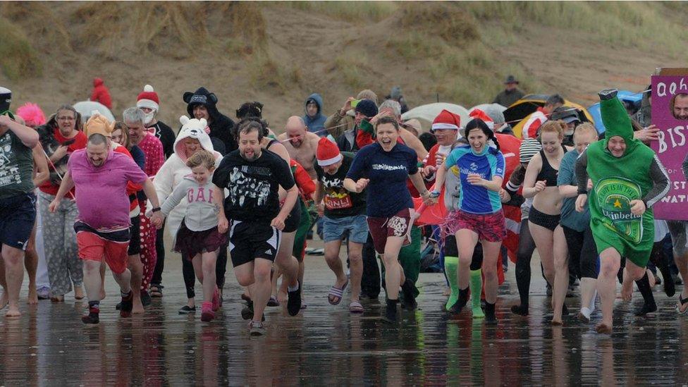 Pembrey Country Park walrus dip