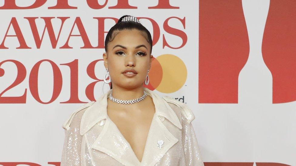 mabel-at-the-brit-awards-2018