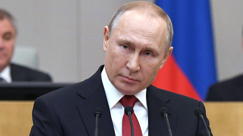 President Vladimir Putin, 10 Mar 20