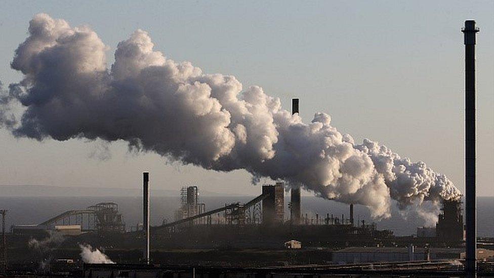 Tata Port Talbot steel plant