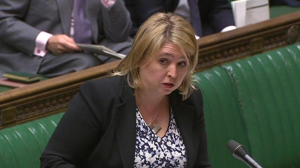 Karen Bradley speaking in the House of Commons