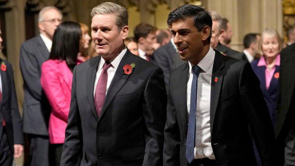 Keir Starmer and Rishi Sunak