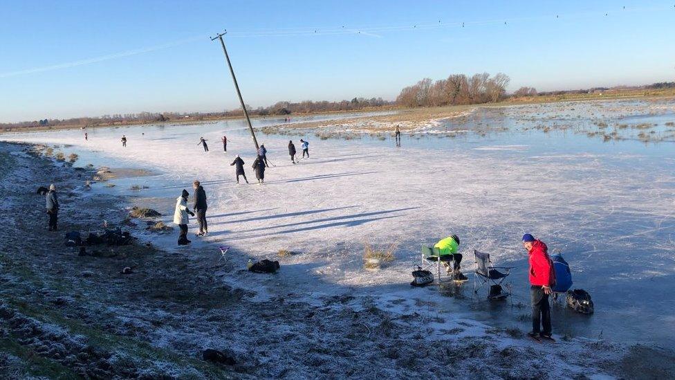 Ice skaters