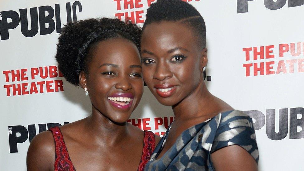 Lupita Nyong'o and Danai Gurira