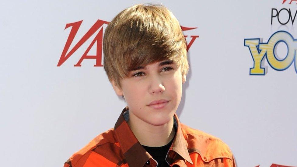 Singer Justin Bieber arrives at Variety's 4th Annual Power of Youth event at Paramount Studios on October 24, 2010 in Hollywood, California.