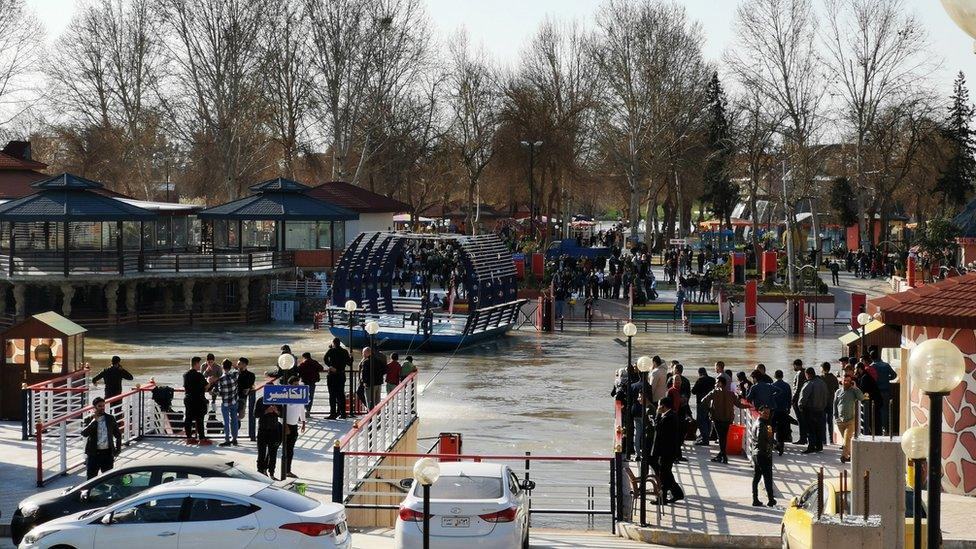 Aftermath of Mosul ferry sinking