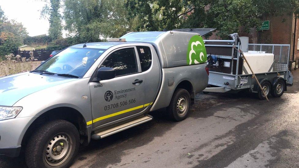 Environment Agency van