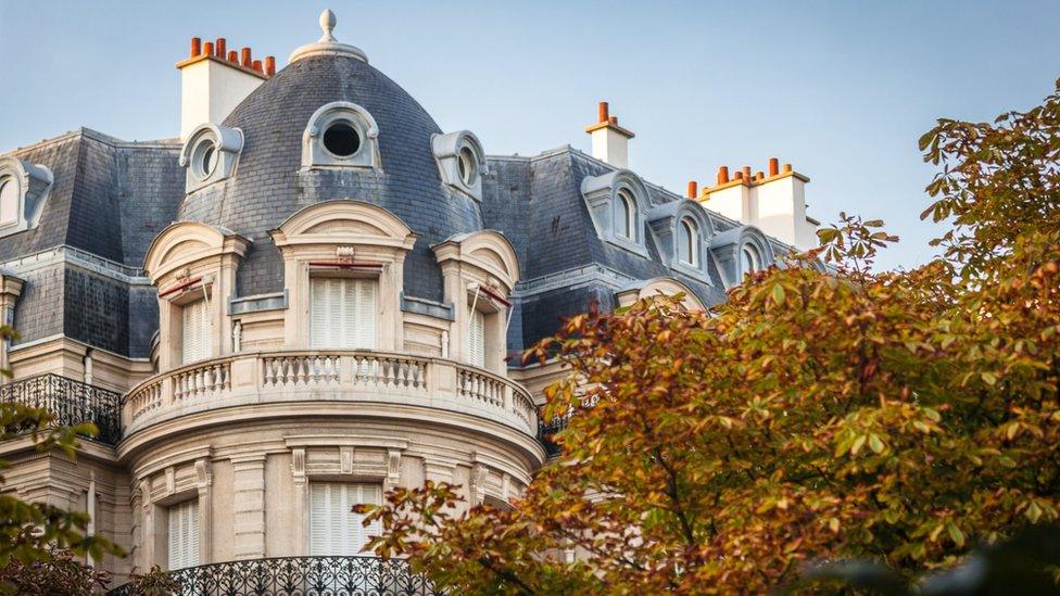 Paris Mansard roof