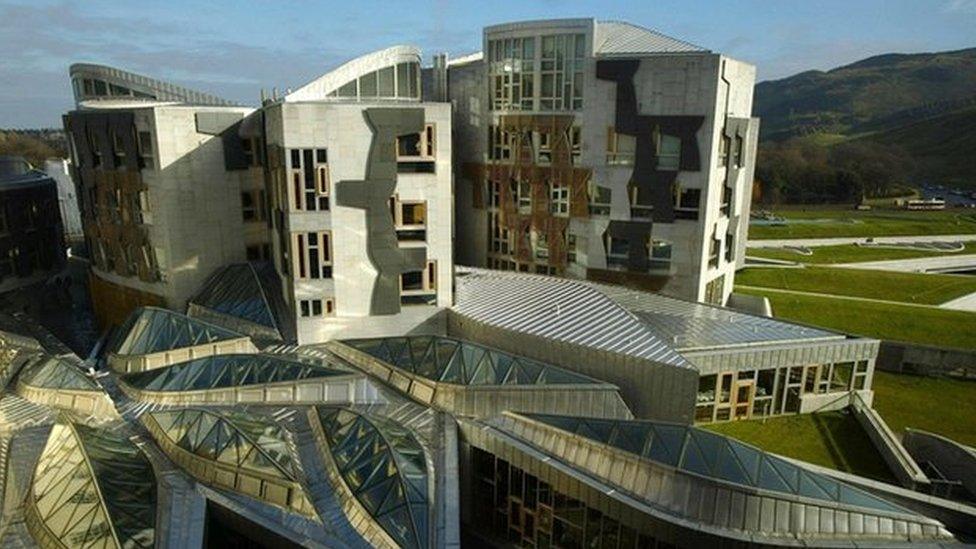 Scottish Parliament building