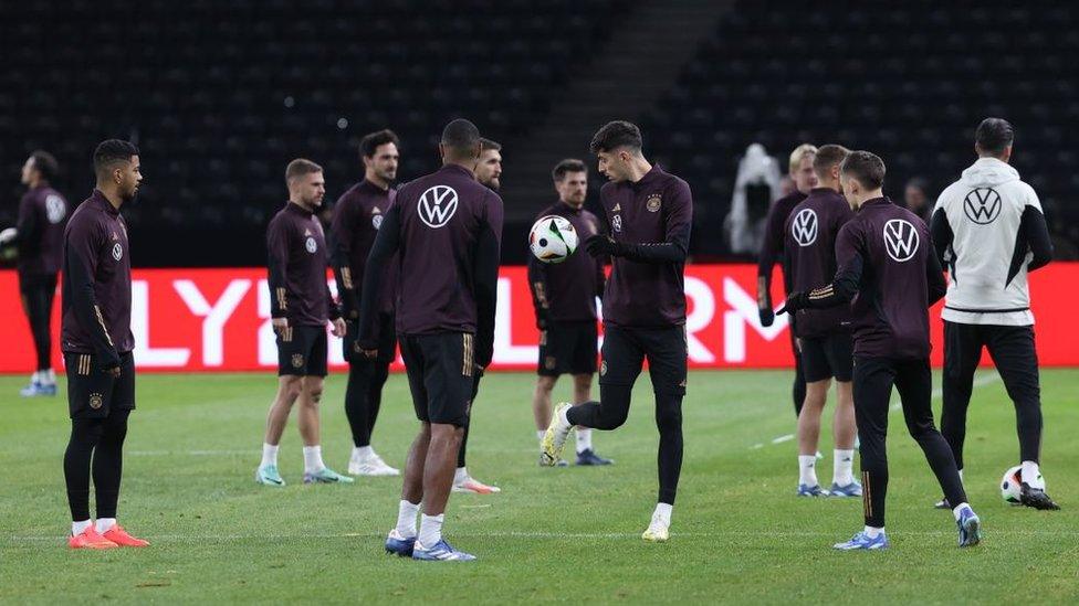 Germany national team training