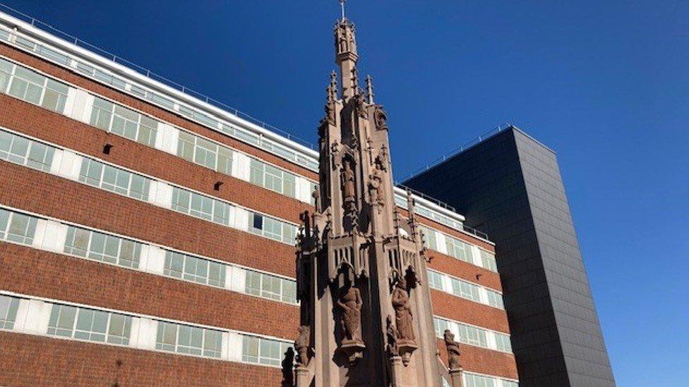 Coventry Cross in broadgate