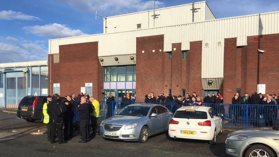 HMP Liverpool strike