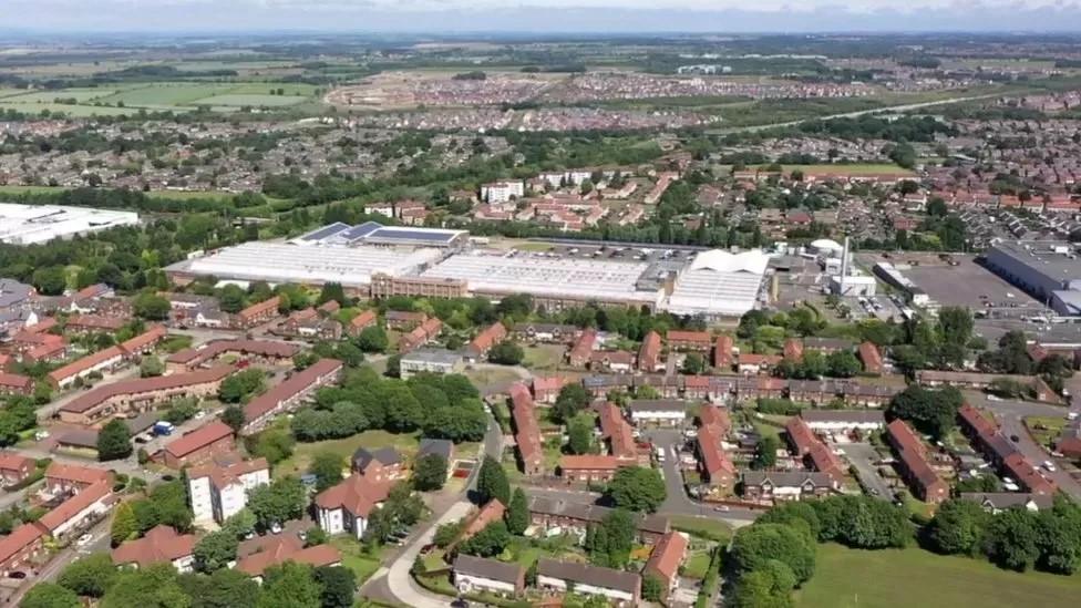 Nestle factory in Fawdon