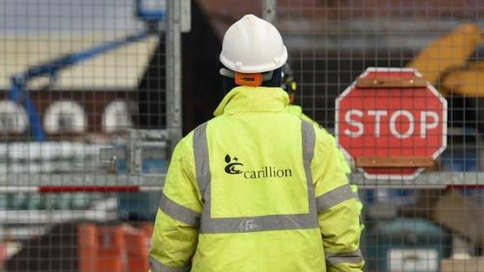 Carillion worker