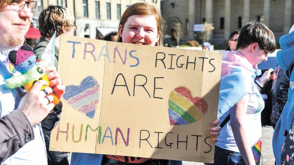 The 2019 Trans Pride march in Dundee