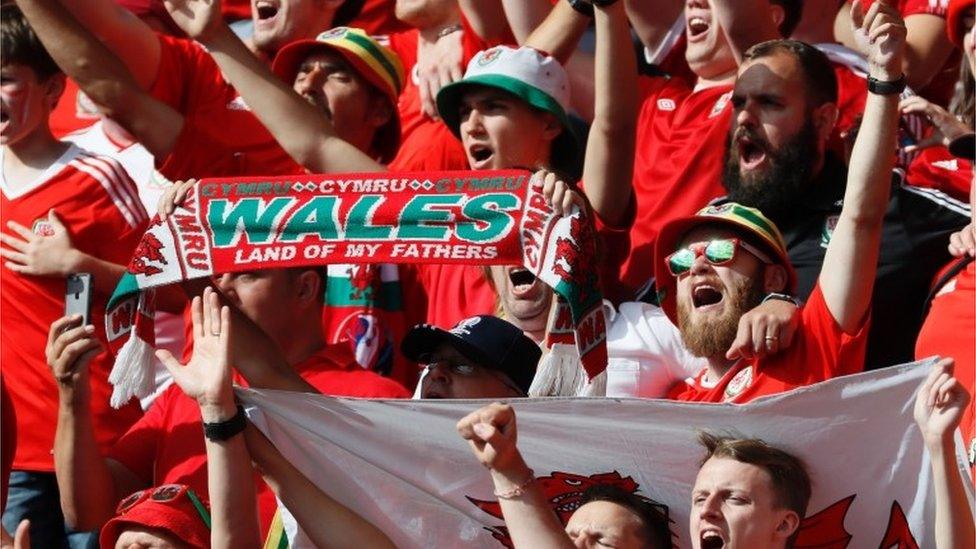 Wales fans