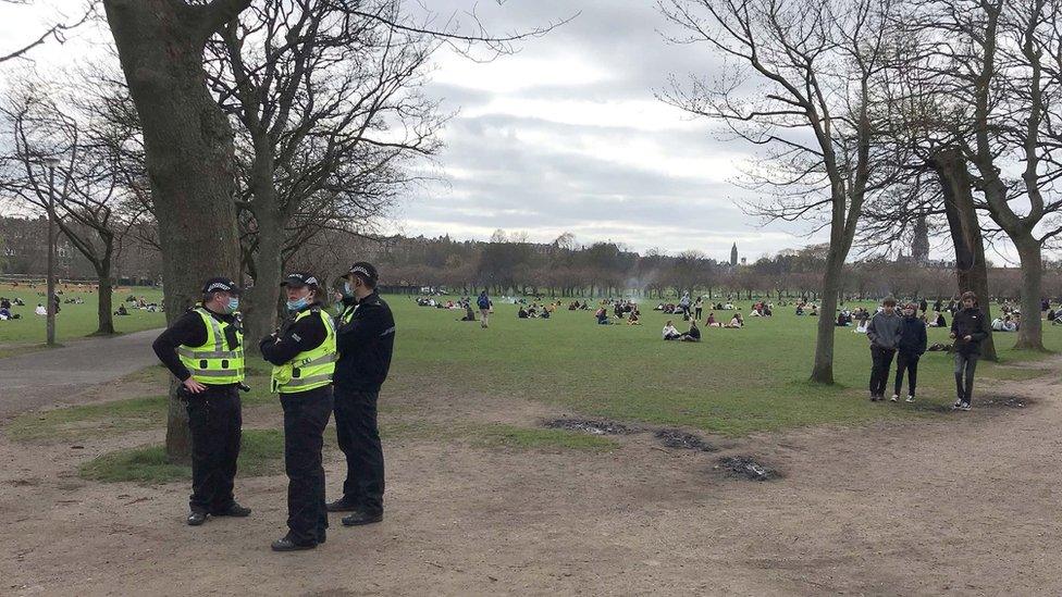 The Meadows in Edinburgh