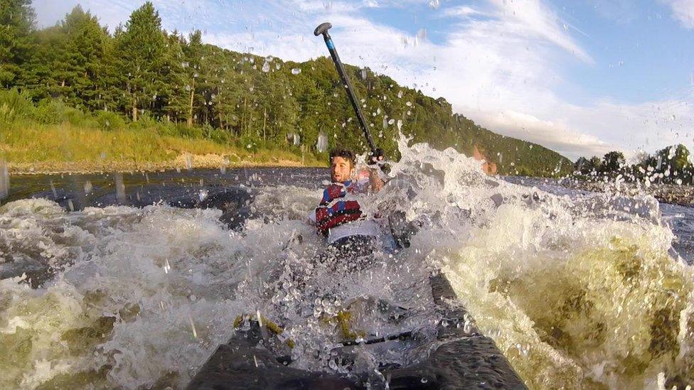 James Reilly in action