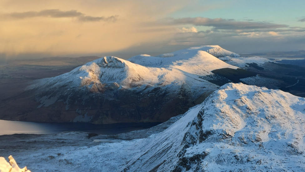 snowy Donegal hills, Daragh McDonough