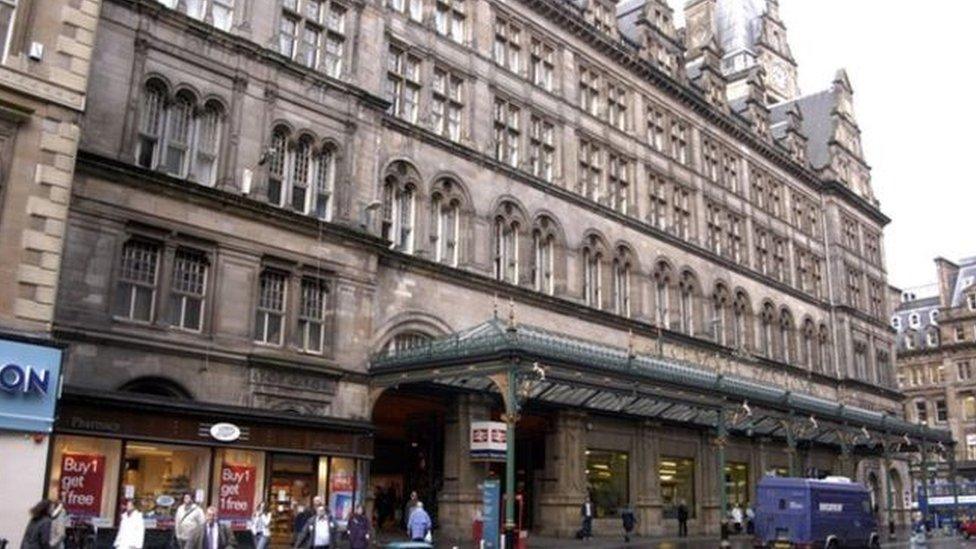 Glasgow Central Train Station