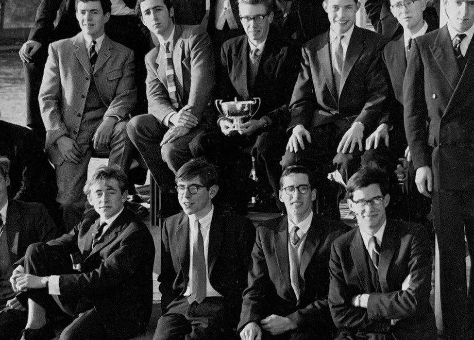 Stephen Hawking as a student