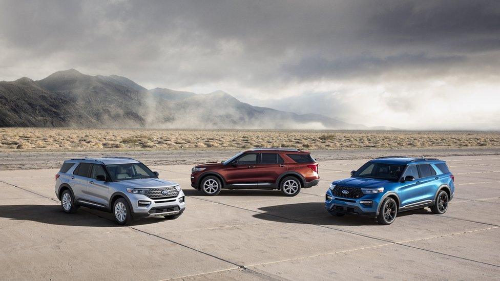 Ford Explorer SUVs