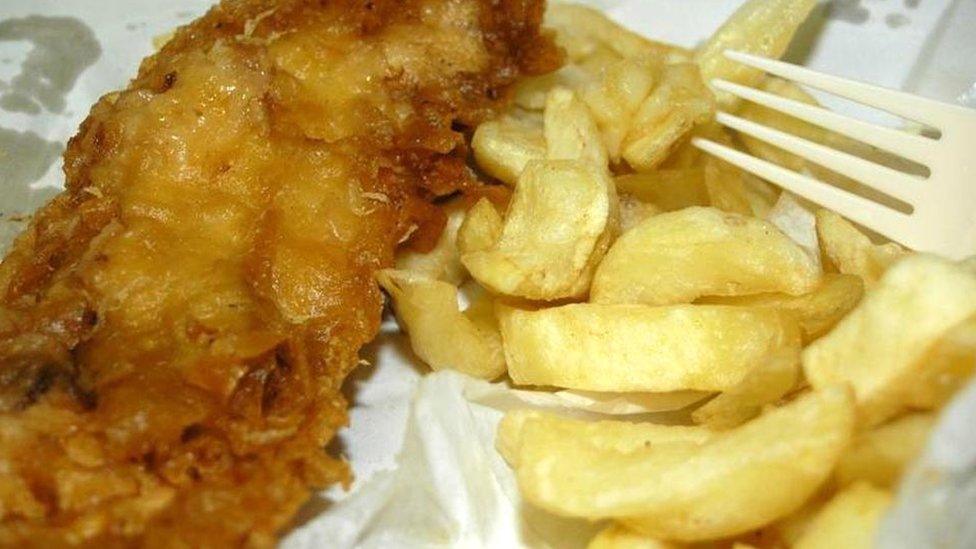 Cod and chips