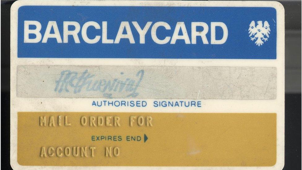 The first Barclaycard