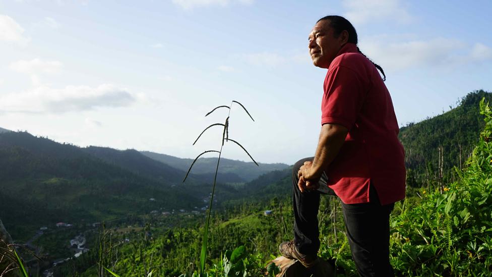 Former Kalinago Chief Irvince Nanichi Auguiste