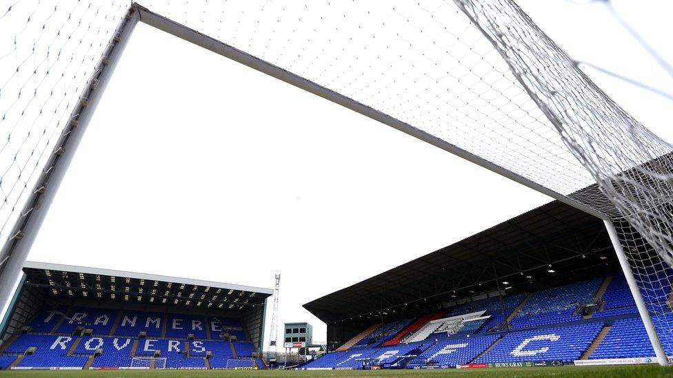 Tranmere Rovers's Prenton Park stadium