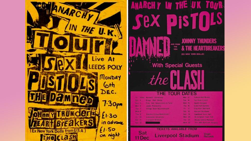 Anarchy in the UK Tour posters