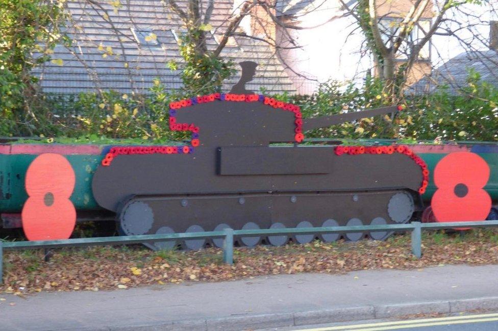 Tank in Warsop