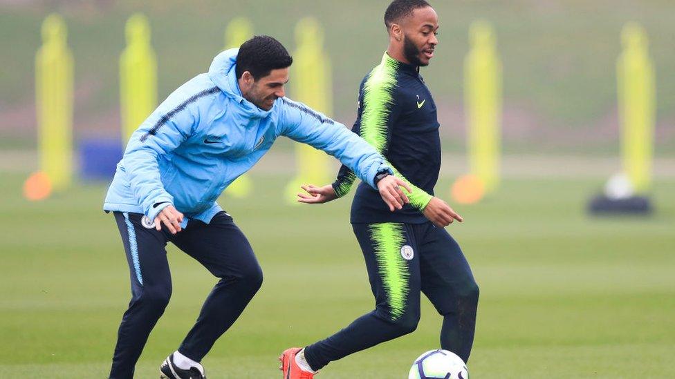arteta and sterling