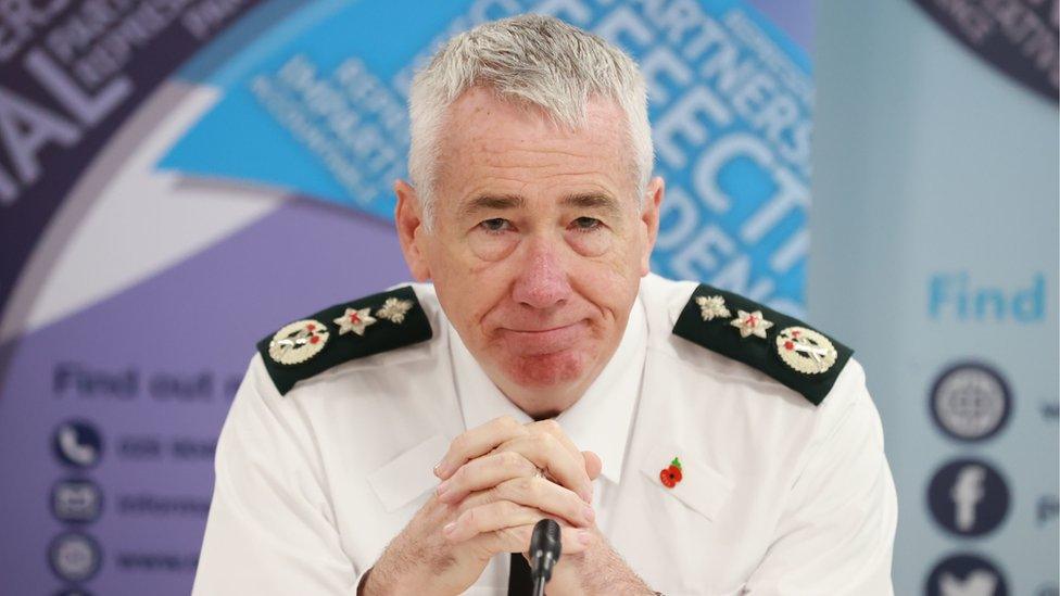 Chief constable Jon Boutcher