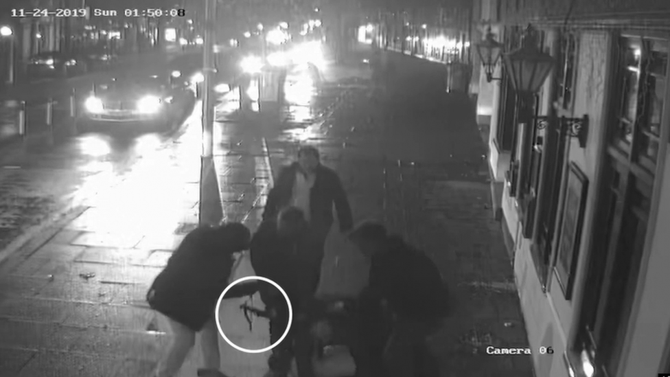 Thomas King CCTV footage