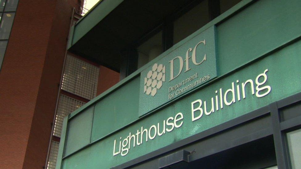 Department of Communities headquarters in Belfast